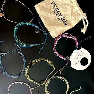 Lot of 7 Pura Vida bracelets